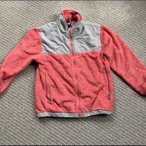 North Face zip front jacket